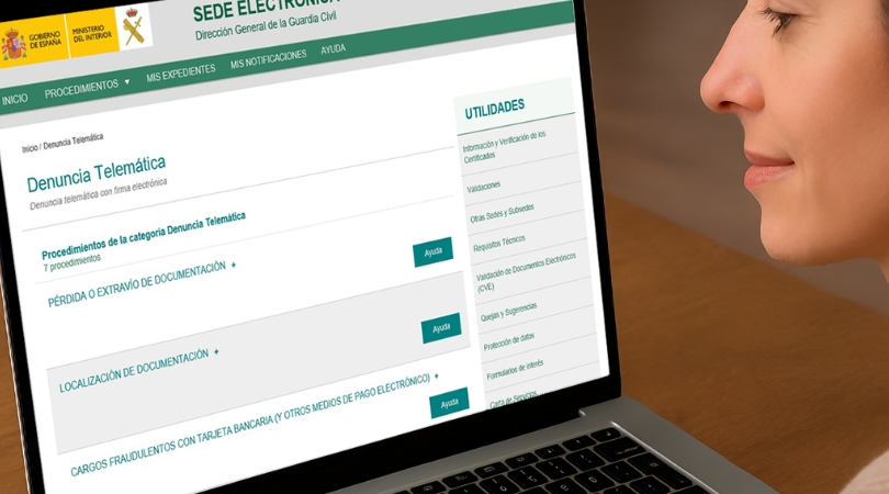Denuncia Telemática Guardia Civil