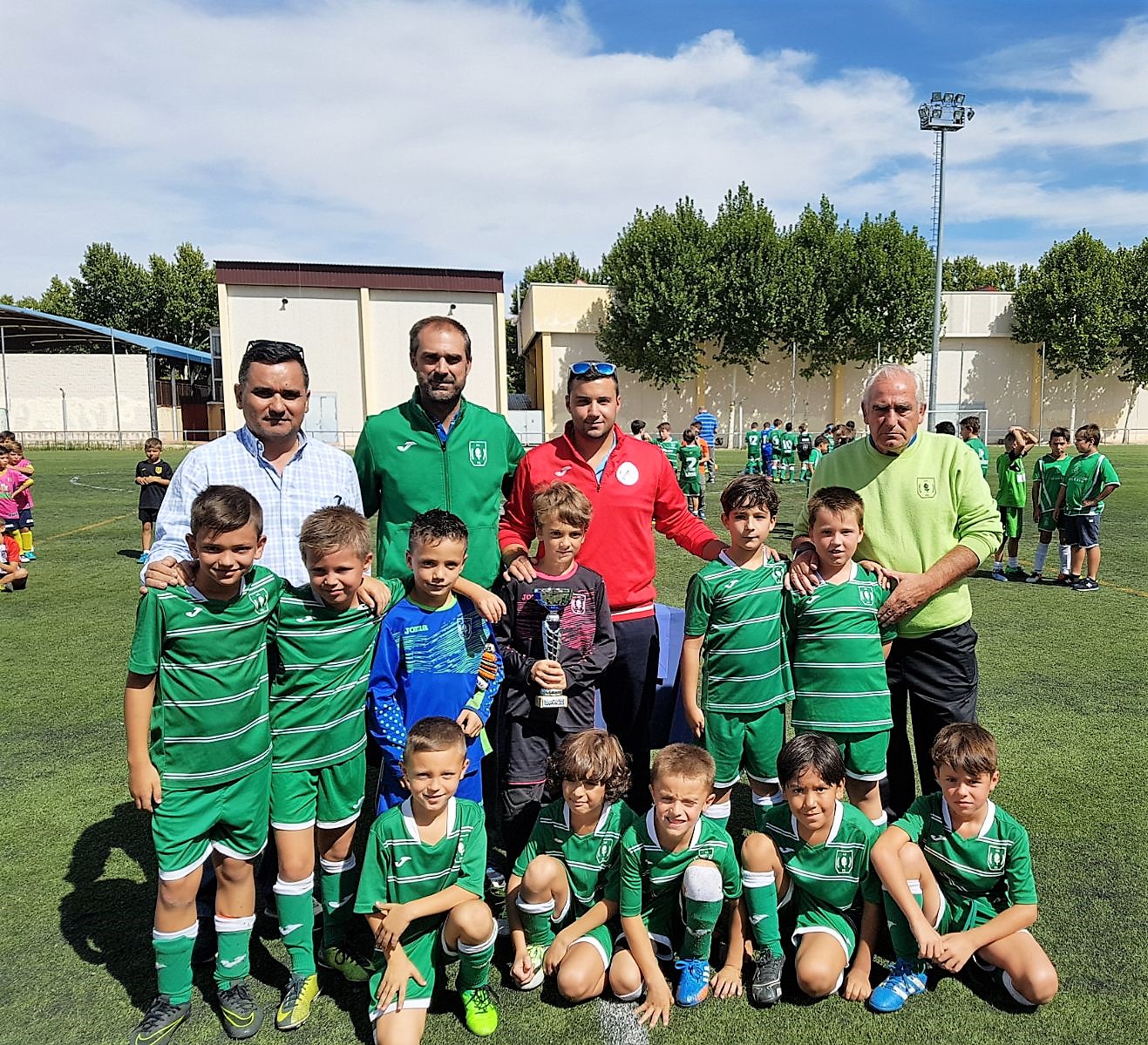 Celebración del Torneo Fútbol 7 en las categorías prebenjamín y benjamín Fiestas 2017