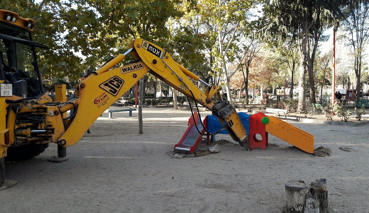 Comienzan las obras de remodelación del parque Catalina Muñoz