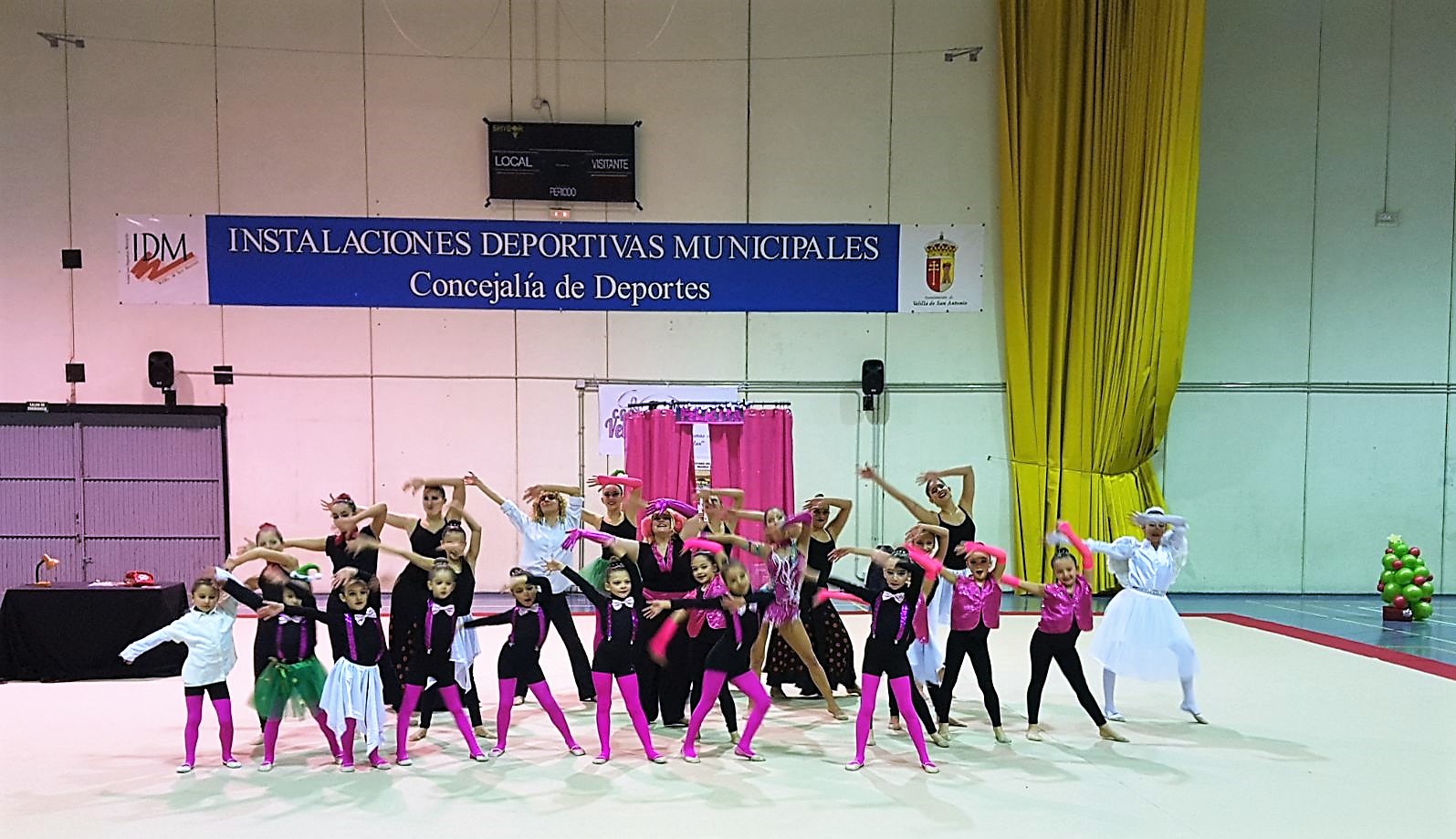 2017 Exhibición de Navidad del Club de Gimnasia Rítmica de Velilla