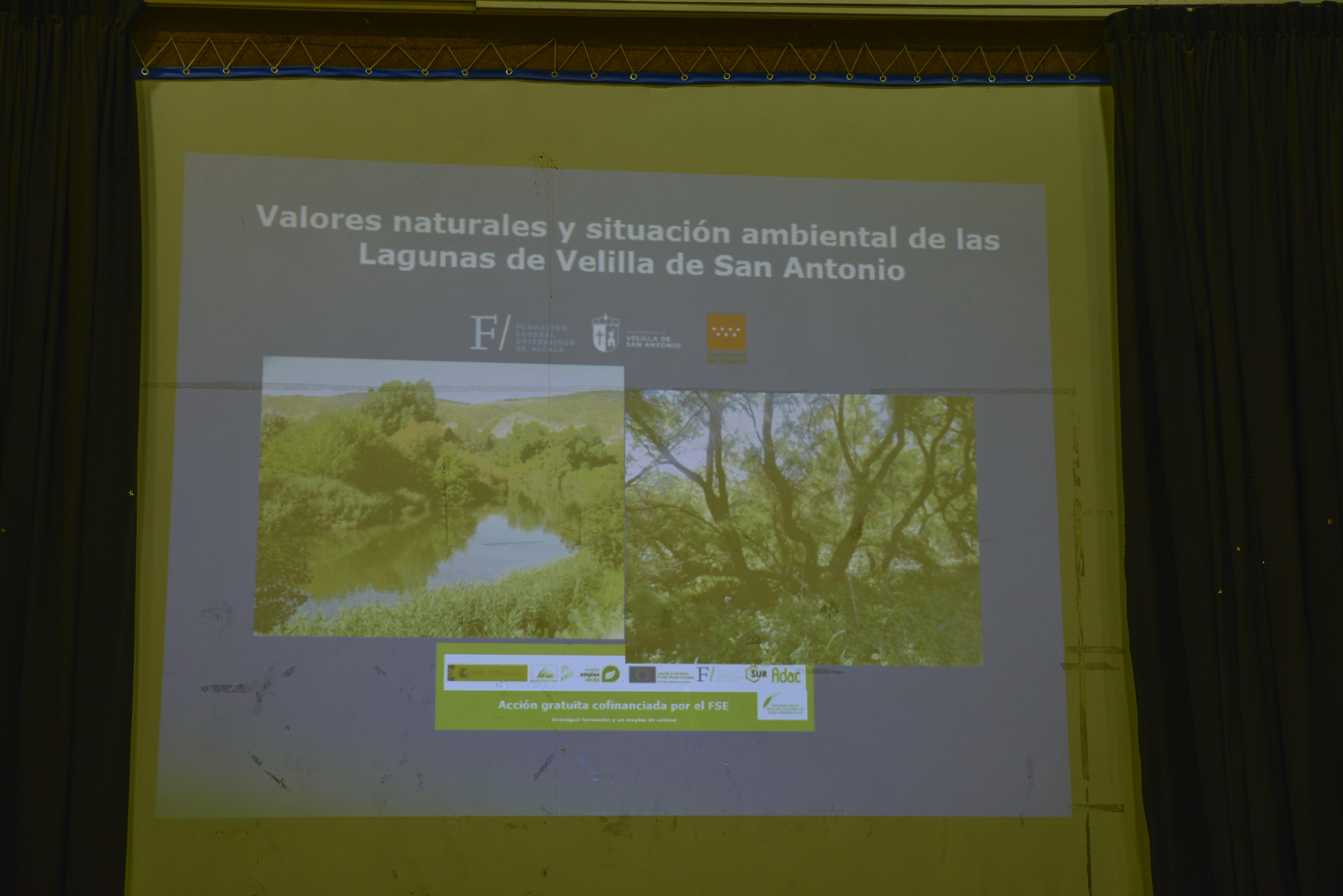 Presentación de las primeras conclusiones del estudio de las lagunas de Velilla