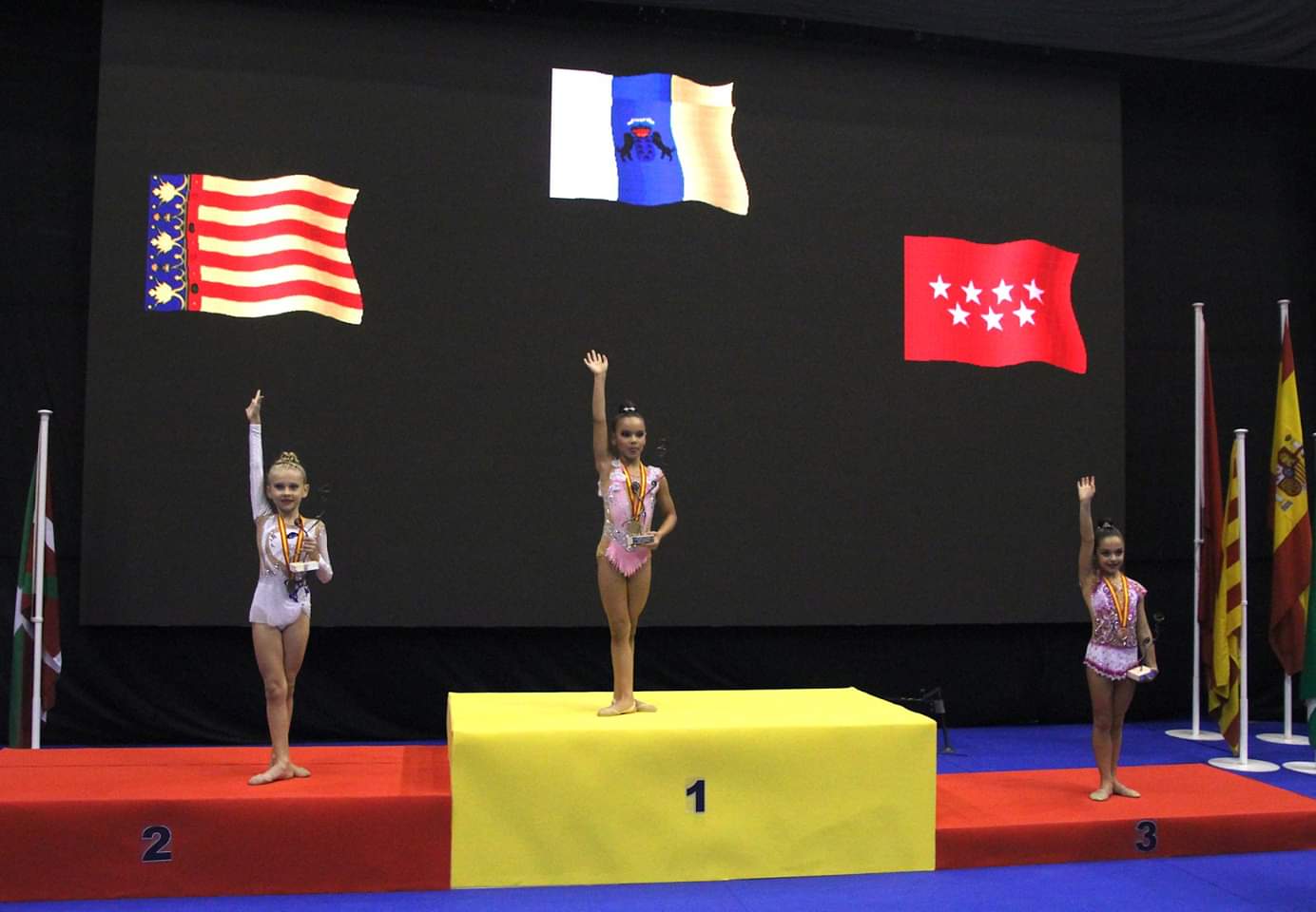 Lidia Cabezas del Club Gimnasia Rítmica Velilla logra medalla de bronce en el Campeonato de España Copa Base