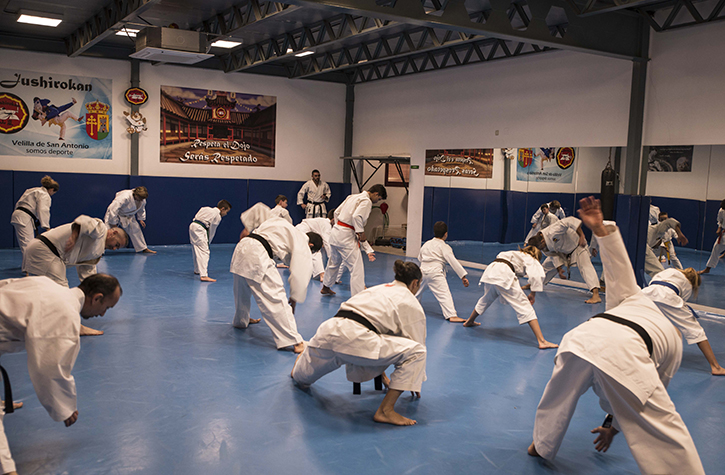 2018 Festival master class karate Navidad