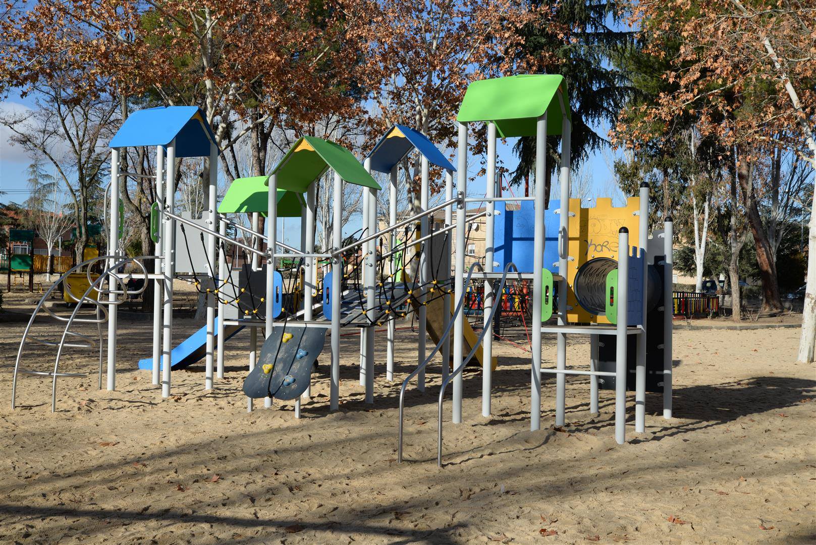 Chocolatada y talleres en la inauguración del parque Catalina Muñoz