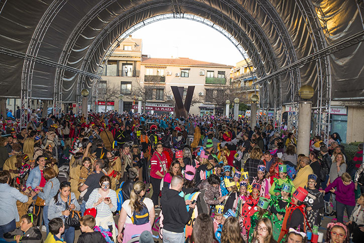 Velilla bailó este pasado fin de semana al ritmo de Carnaval