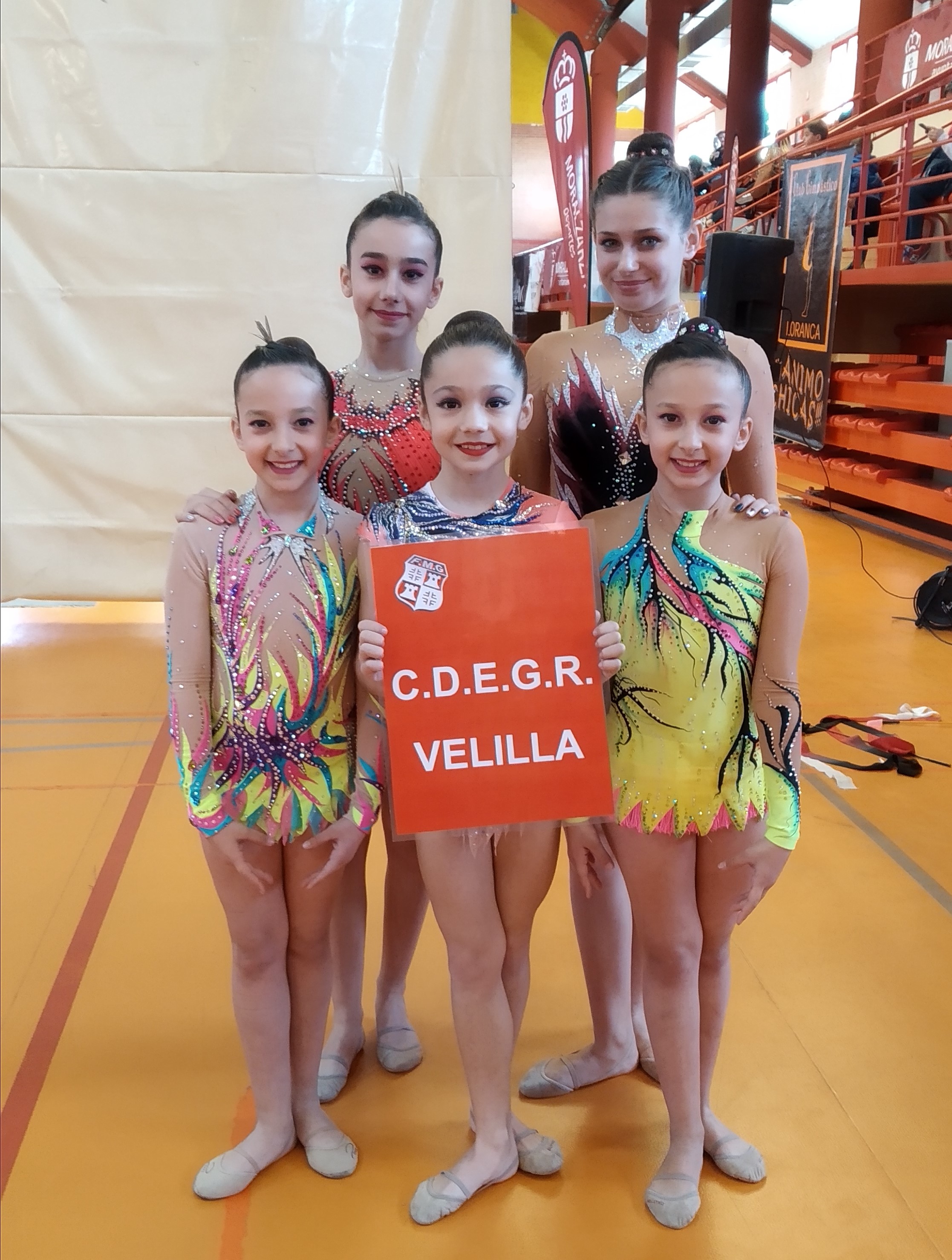 Las nueve gimnastas representantes del CGR Velilla se clasifican para el Campeonato de España