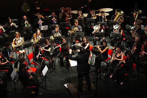 El Auditorio de Velilla acogió el primer concierto de Pantueña Wind Orchestra
