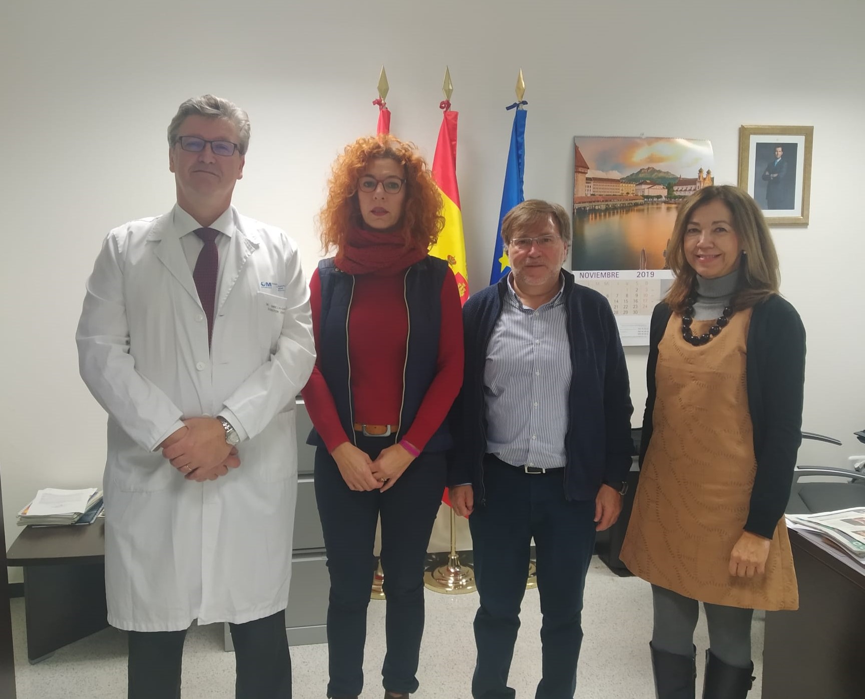 Reunión de la Alcaldesa con el Gerente del Hospital del Henares