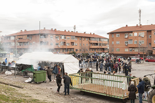 Ayer se celebró en Velilla la tradicional Fiesta Solidaria de la Pitanza