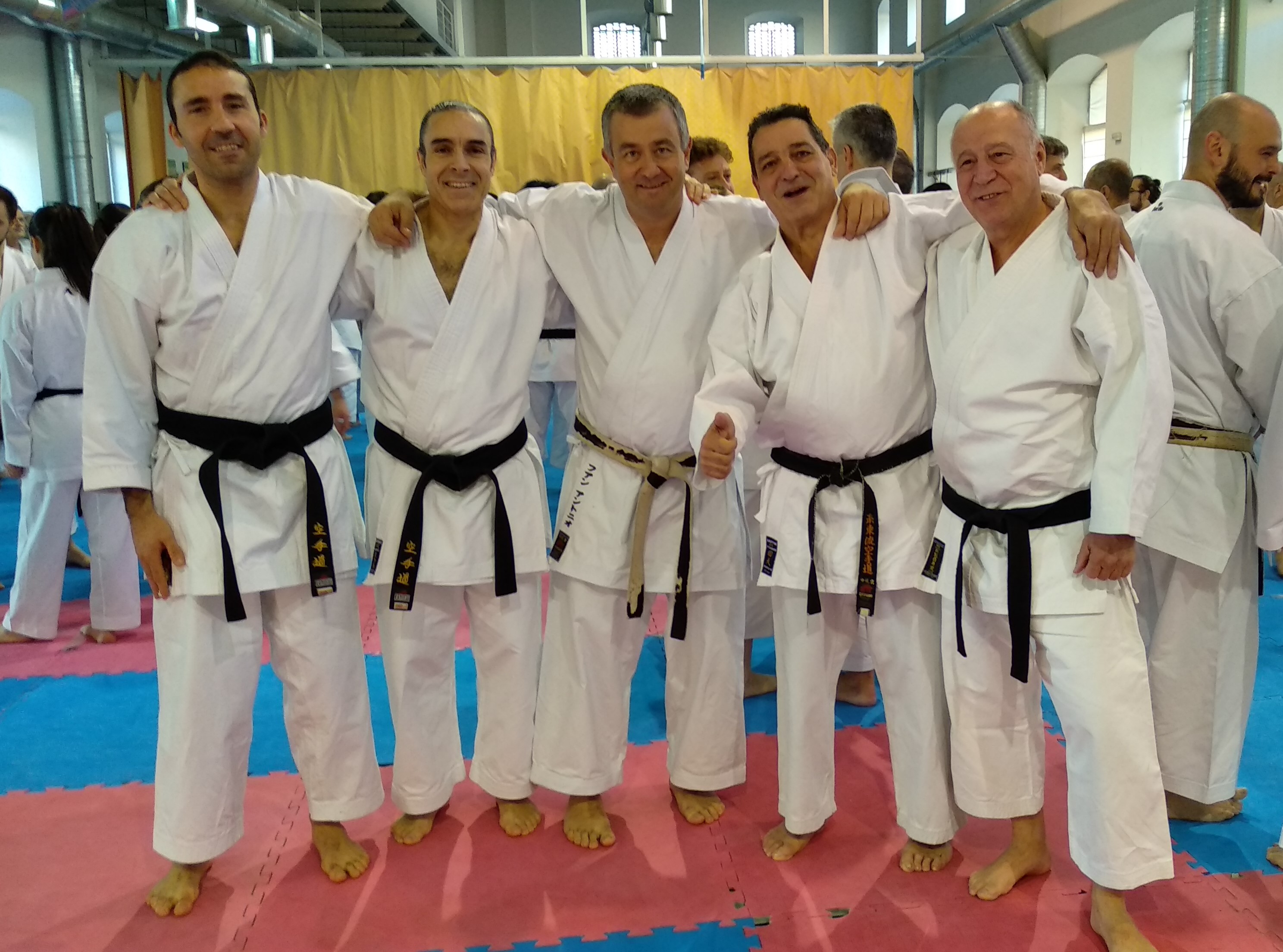 Alumnado de la Escuela Municipal de Karate participó este fin de semana en el curso de Yasunari Ishimi