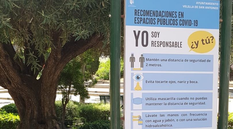 El Ayuntamiento reabre los parques infantiles de Velilla