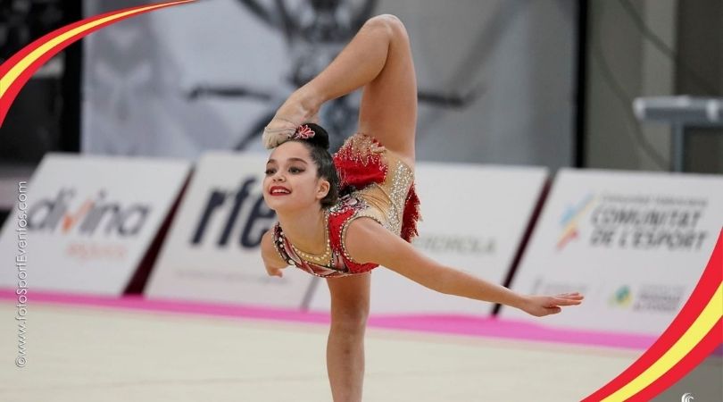 Gran éxito de Lidia Cabezas en el Campeonato de España absoluto de gimnasia rítmica