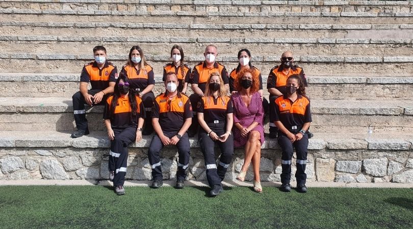 Diez nuevos voluntarios de Protección Civil Velilla finalizan el curso de formación básica