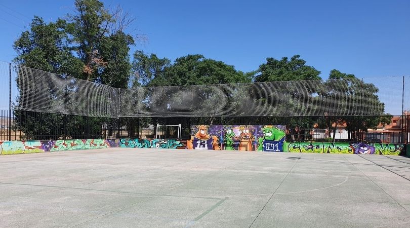 Rehabilitación de la pista deportiva de El Bosque