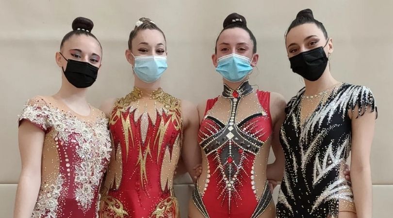 Seis gimnastas del Club Gimnasia Rítmica Velilla clasificadas para el Campeonato de España Base.