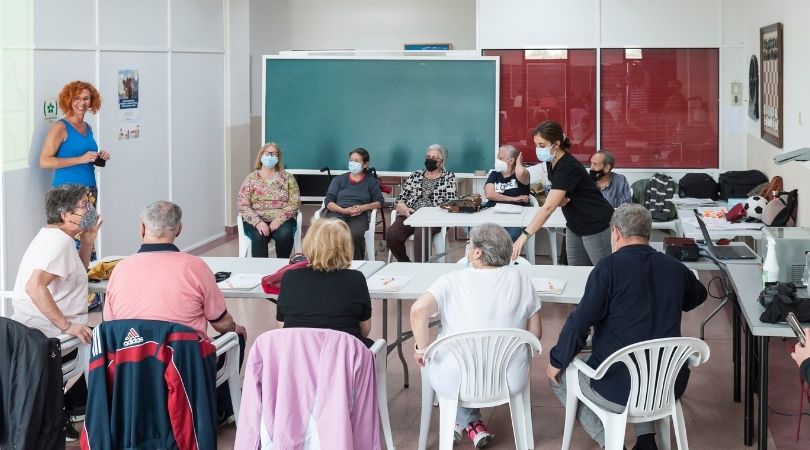 Comienzan los talleres de psicomotricidad y risoterapia para mayores