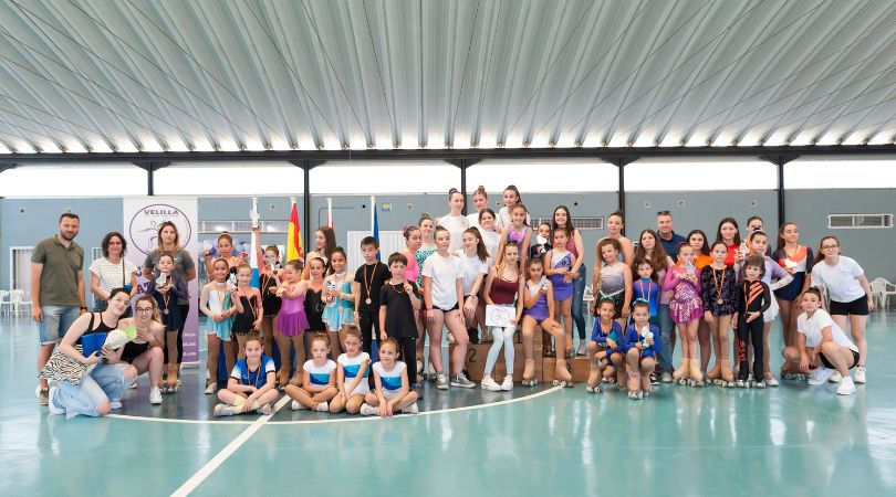 El Club Patinaje Velilla celebró su trofeo anual