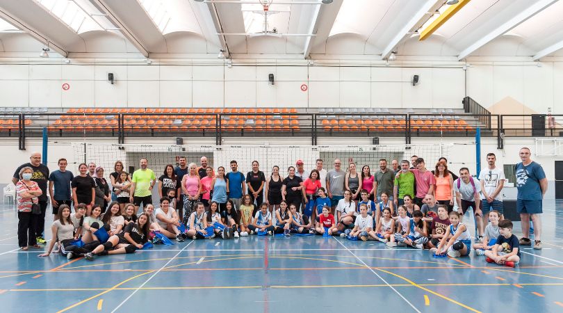 Jornada de puertas abiertas de la Escuela Municipal de Voleibol