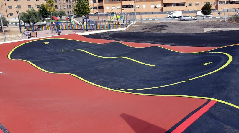 Velilla estrena pista de pump track