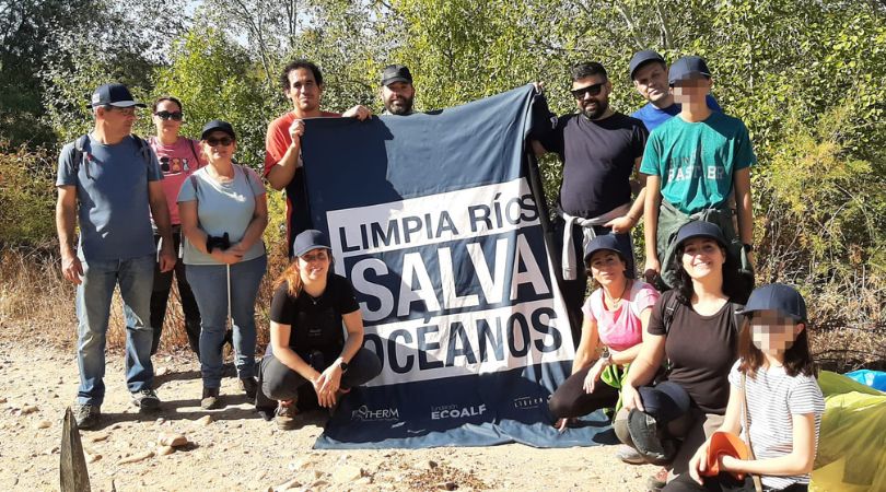 57 kg de residuos se recogieron en la última jornada “Limpia ríos, salva océanos”