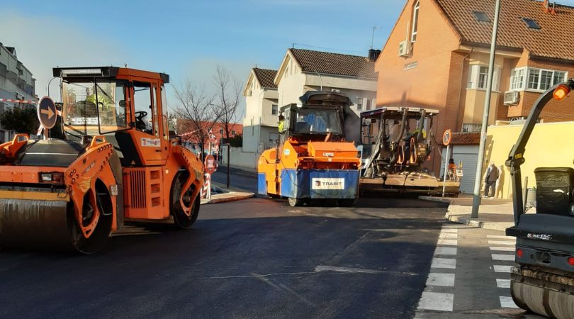 Última fase del Plan Municipal de Asfaltado Integral de Velilla de San Antonio