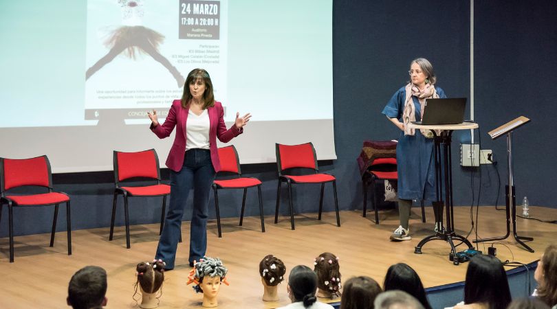 La jornada de Formación Profesional congregó a profesorado, alumnado y familias