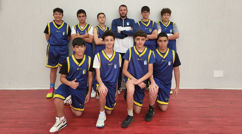 El equipo de infantil de la escuela municipal de baloncesto se clasifica en el 5º puesto de la fase zonal de Madrid