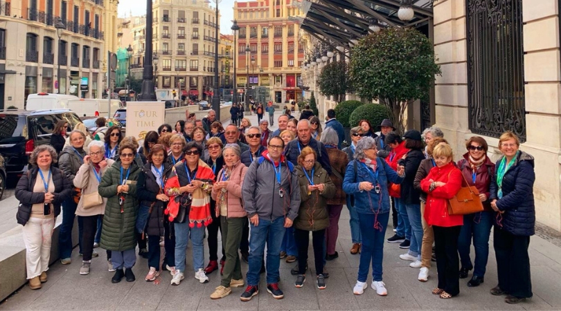 Inauguramos las visitas culturales con un paseo por el Barrio de las Letras