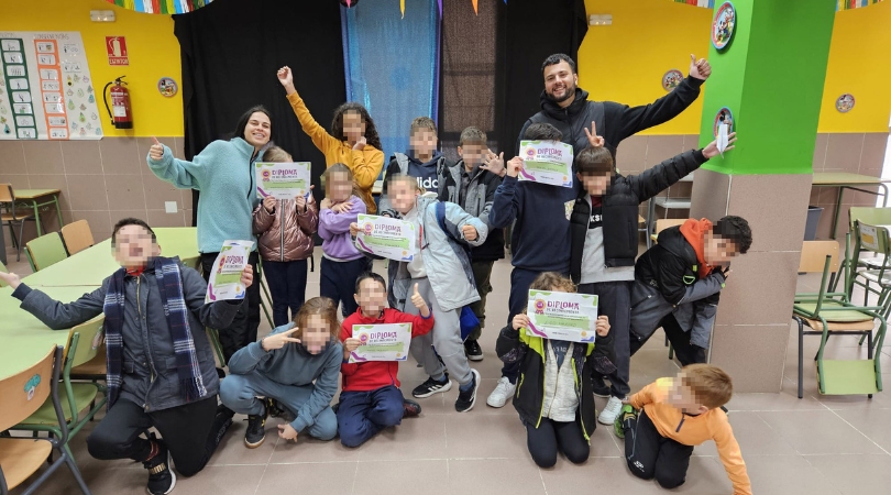 37 niñas y niños participaron en los campamentos urbanos municipales de Semana Santa organizados por el Ayuntamiento a través de la concejalía de Educación