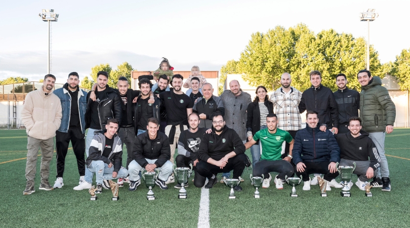 Entrega de trofeos de la Liga Local de Fútbol 7