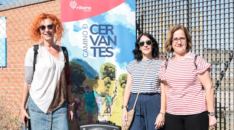 340 participantes se reunieron en la ruta del Camino de Cervantes en Velilla