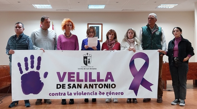 Velilla se ha sumado a la Declaración de la FEMP el Día Internacional de la Eliminación de la Violencia contra la Mujer