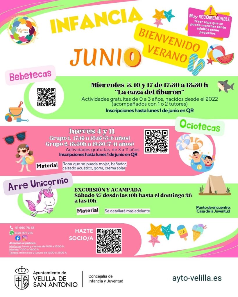 programacion infancia junio 2026