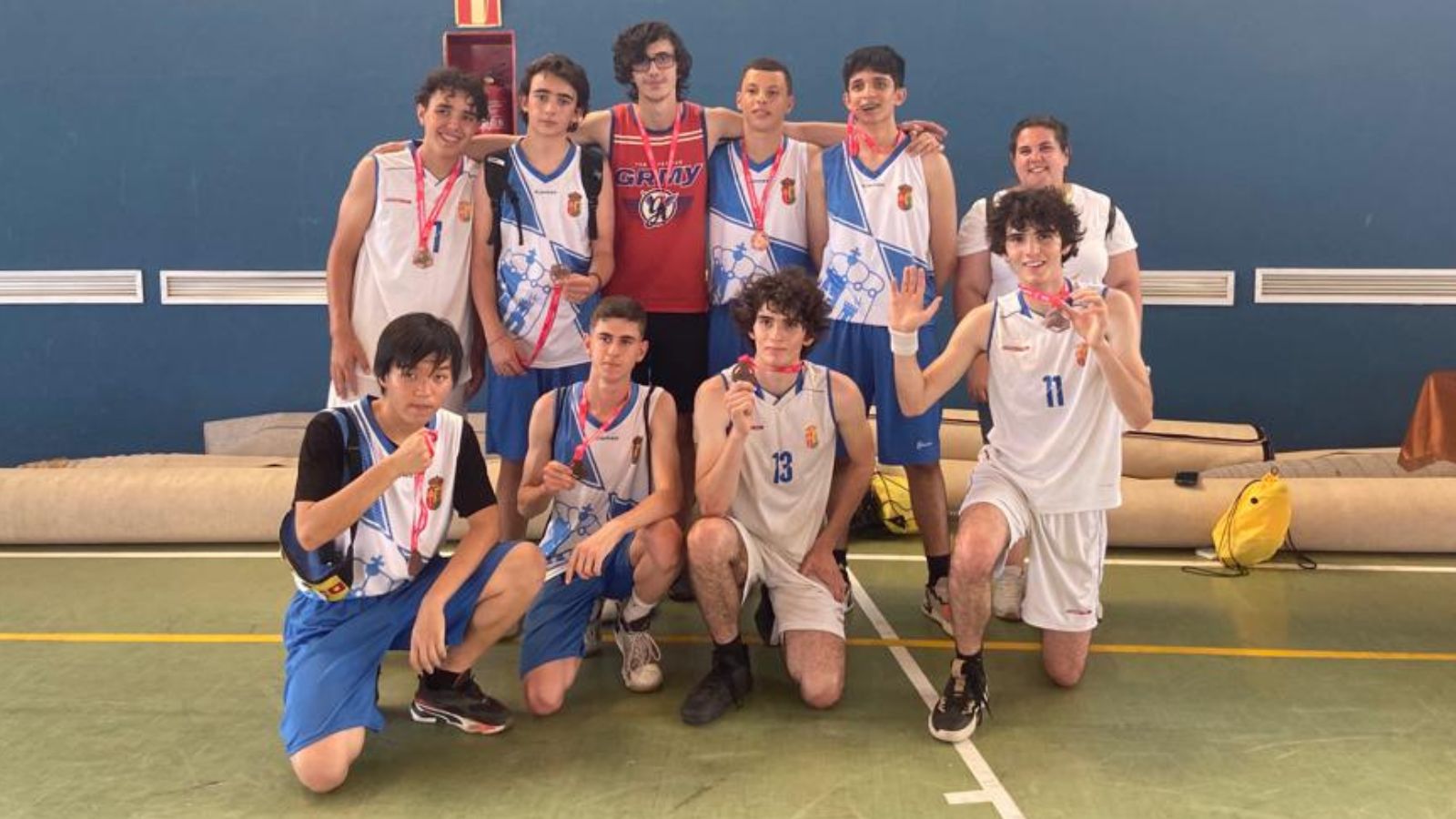Quinto puesto para los cadetes de baloncesto
