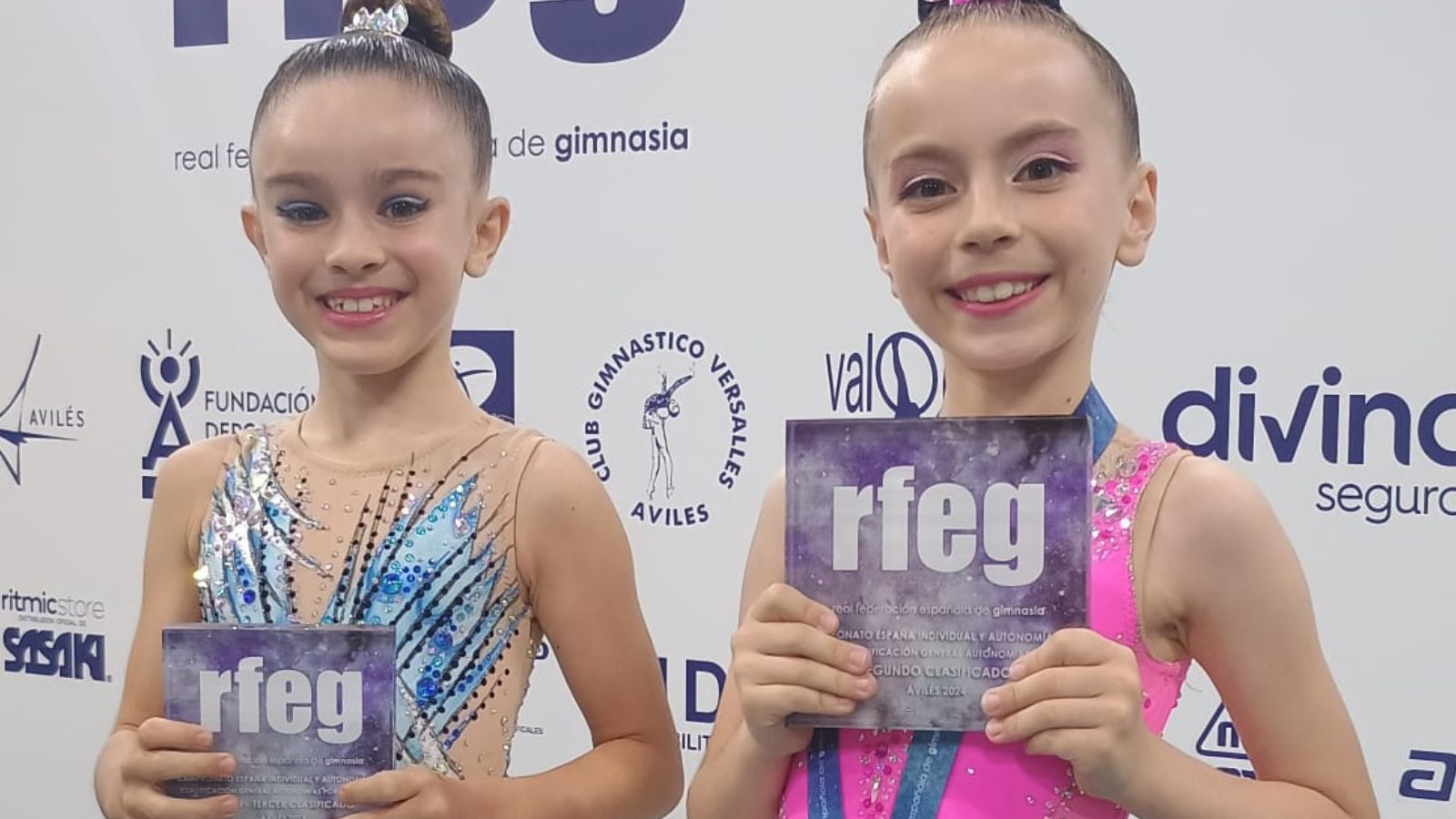 Maya Ioana Stamate, del Club Gimnasia Rítmica Velilla, segunda Clasificada en el Campeonato de España Absoluto de Gimnasia Rítmica 2024