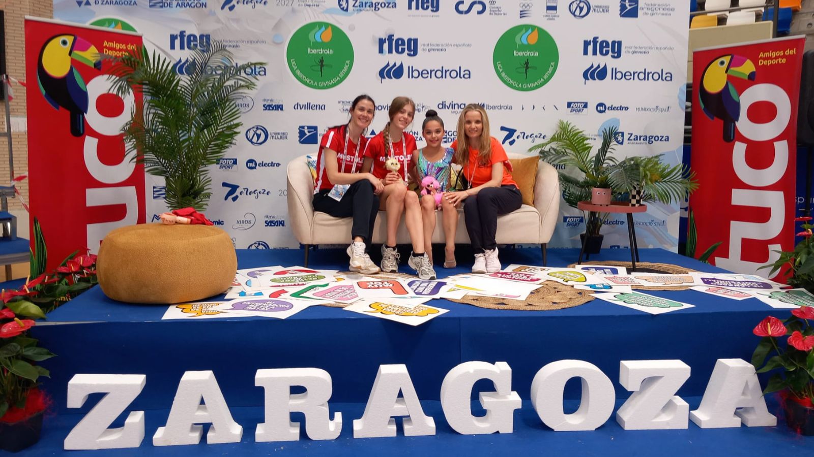 Lidia Cabezas logra el tercer puesto en el Campeonato de España Absoluto de Equipos de Gimnasia Rítmica