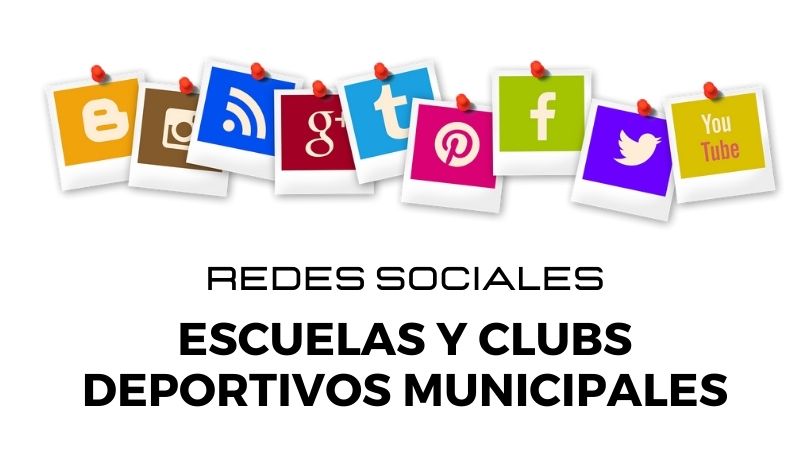 Redes Sociales de escuelas y clubs deportivos municipales