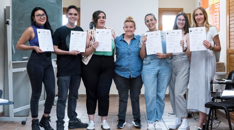 Clausura del segundo curso de Lengua de Signos