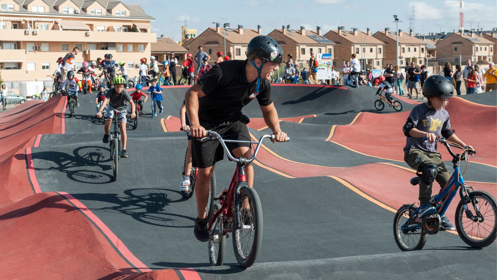 Inauguración de la pista Pump Track