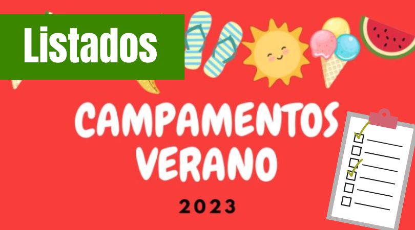 Listados campamentos urbanos 2023