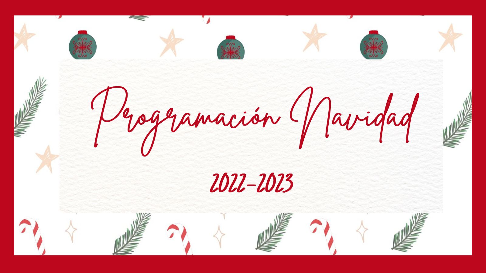 Programación Navidad 2022-2023