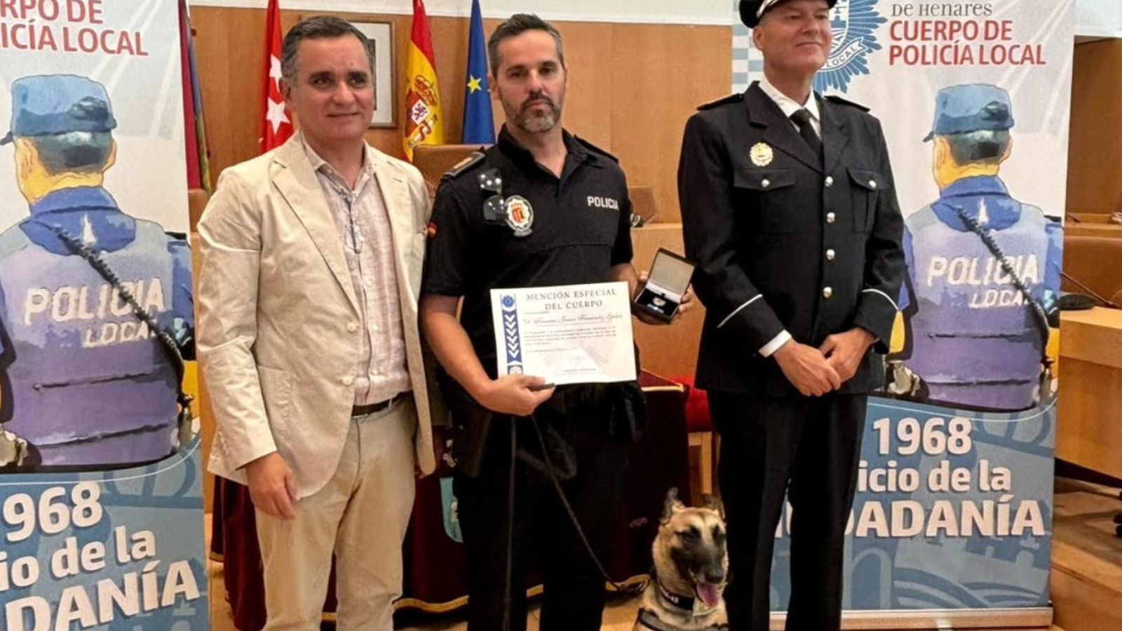Felicitación a nuestra Policía Local
