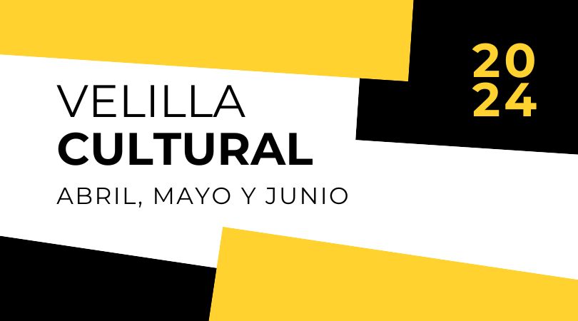 Programación Velilla Cultural abril, mayo y junio