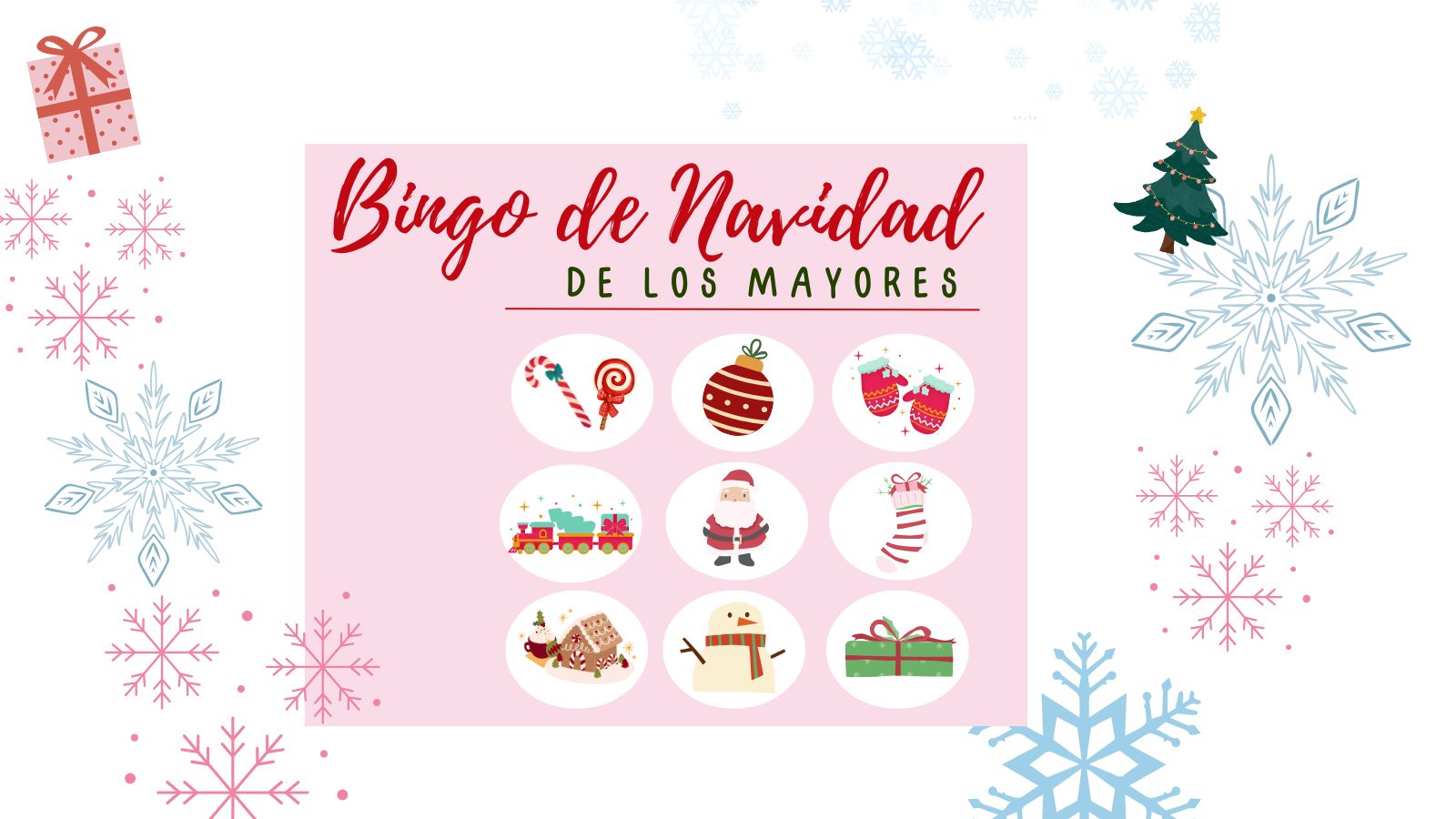 Bingo de Navidad de los mayores