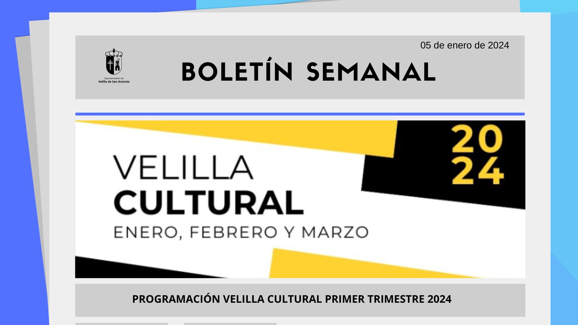 Boletín Semanal 1/2024