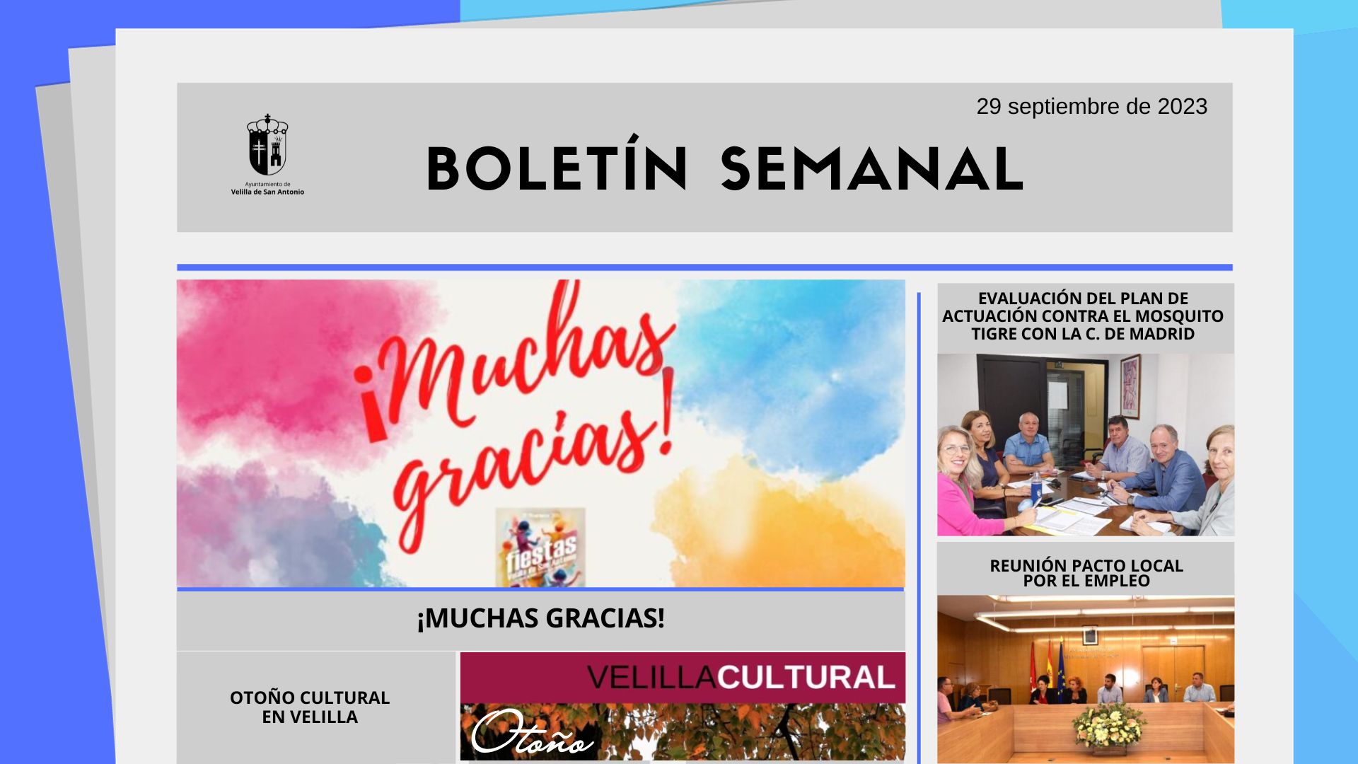 Boletín Semanal 38/2023