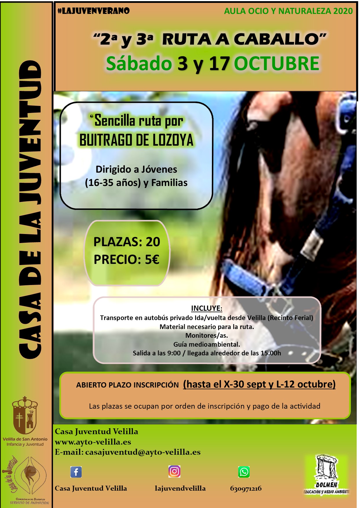 Ruta a caballo en Buitrago Ruta a caballo en Buitrago