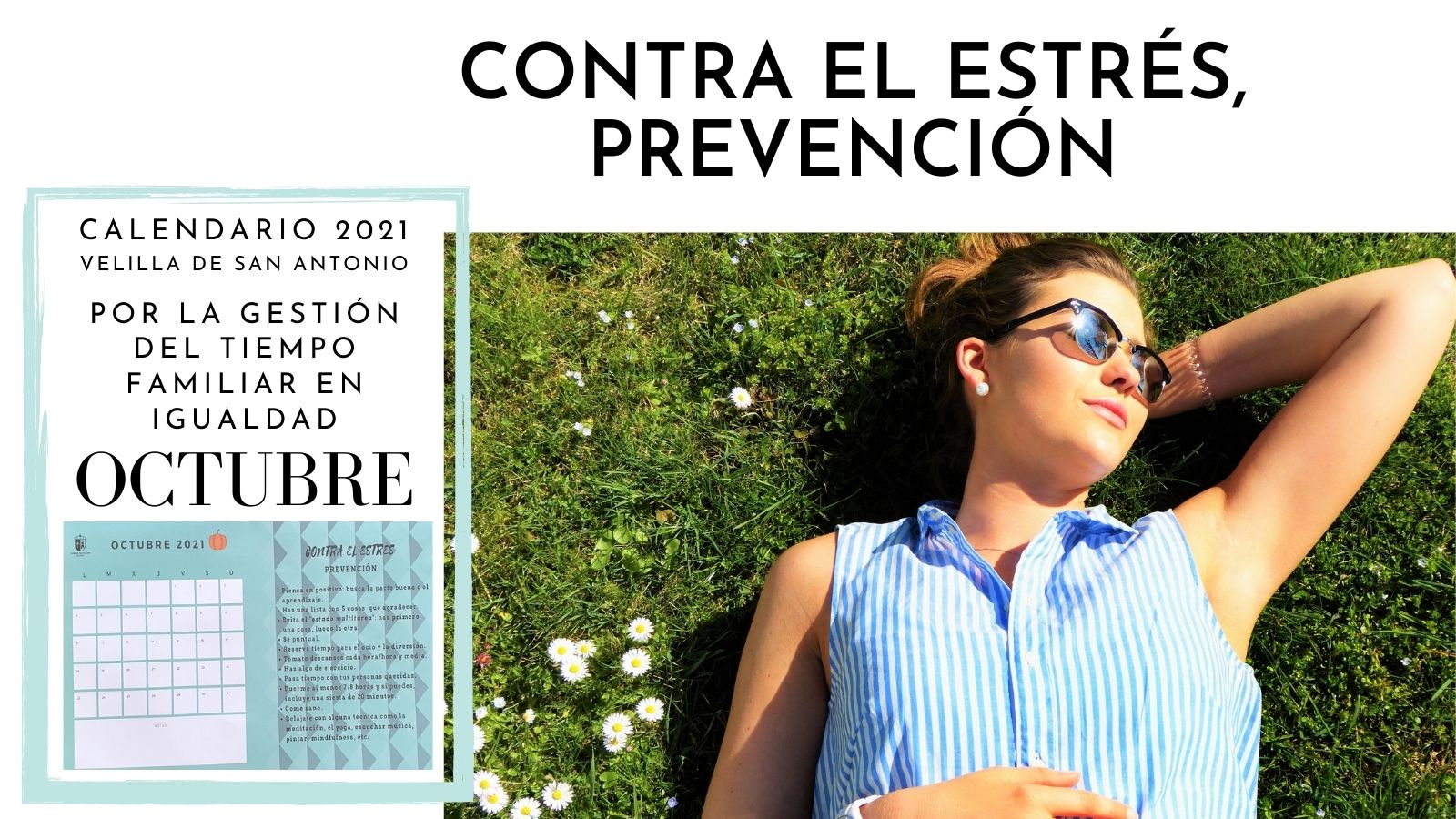 12 meses por la igualdad. Octubre. Contra el estrés. Prevención