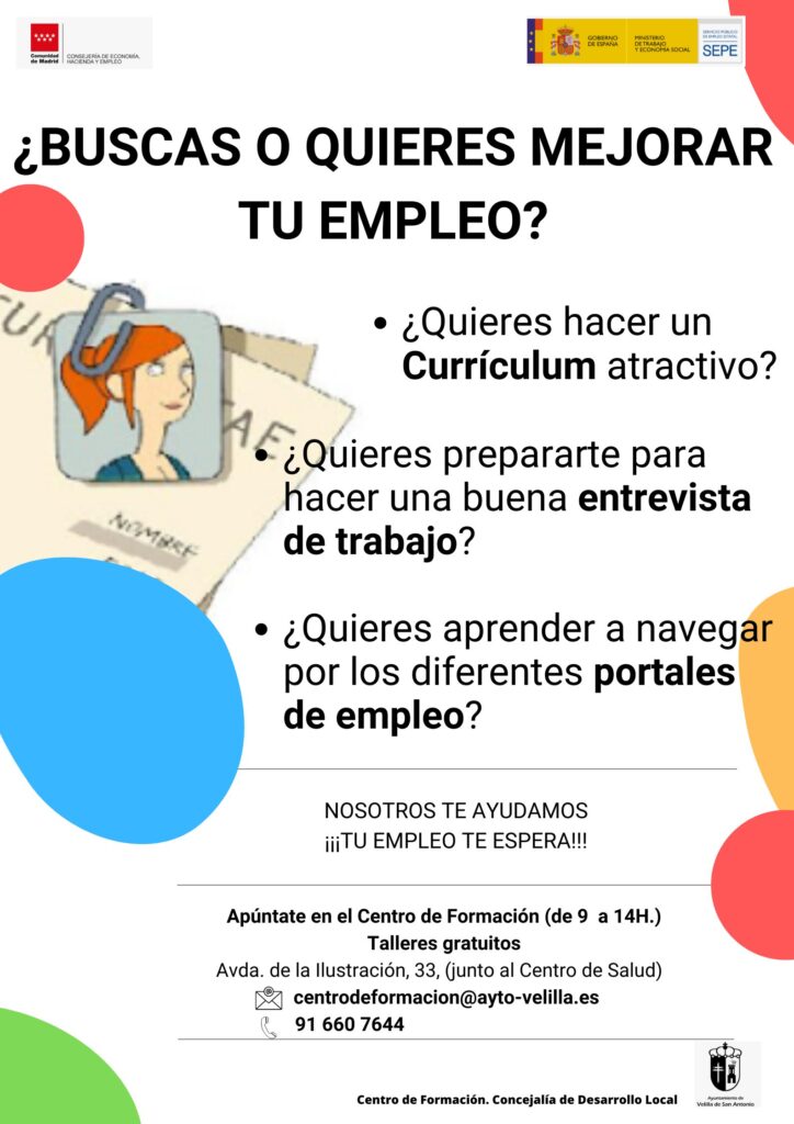 cartel buscas o mejorar empleo