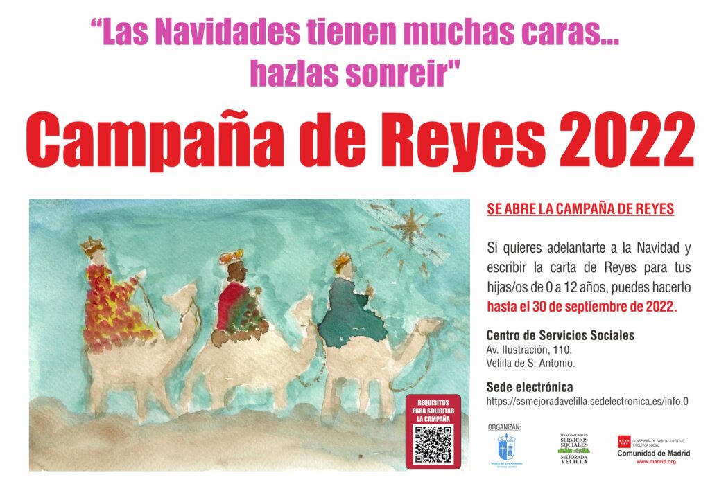 carteles campaña de reyes 2022 velilla